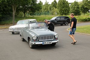 Oldtimer-Ausfahrt zum Sondersh&auml;user Stadtgeburtstag