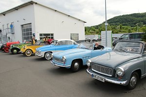 Oldtimer-Ausfahrt zum Sondersh&auml;user Stadtgeburtstag