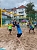 Beachen bei Wind und Regen: der 17. Stadtwerke-Cup fand zum Rolandsfest in diesem Jahr unter erschwerten Bedingungen statt