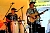 v.li.n.re. Irischer Musiker Nigel Cornell und Gitarrist Mario Meinel beim BaLaTon in Bad Langensalza
