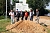 Robert B&ouml;hm, Gesch&auml;ftsf&uuml;hrer von Universal Bau GmbH, Stadtwerke-Gesch&auml;ftsf&uuml;hrer Henning Wei&szlig;, Udo Scholl und Regine Gierse, Oberb&uuml;rgermeister Dr. Johannes Bruns und Dr. Christian Thewi&szlig;en, Aufsichtsratsmitglied der Stadtwerke M&uuml;hlhausen und Vorstandsmitglied der TEAG Th&uuml;ringer Energie AG, (von links) 