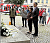 Kai Buchmann und Hildegard Seidel zur Kranzniederlegung