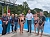 Bei mutigen 14 Grad Wassertemperatur er&ouml;ffnete B&uuml;rgermeister Steffen Grimm die diesj&auml;hrige Freibadsaison in Sondershausen. 